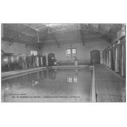 carte postale ancienne 58 SAINT-HONORE-LES-BAINS. La Piscine 831