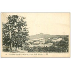 carte postale ancienne 58 SAINT-HONORE-LES-BAINS. La Vieille Montagne