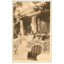 carte postale ancienne 58 SAINT-HONORE-LES-BAINS. Le Casino avec Terrasse