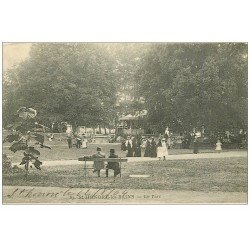 carte postale ancienne 58 SAINT-HONORE-LES-BAINS. Le Parc 1904