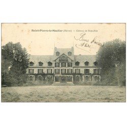 carte postale ancienne 58 SAINT-PIERRE-LE-MOUTIER. Château de Fontallier