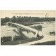 carte postale ancienne 58 SAINT-PIERRE-LE-MOUTIER. Le Pont du Veurdre 1918