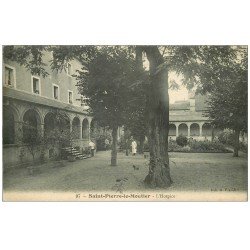 carte postale ancienne 58 SAINT-PIERRE-LE-MOUTIER. L'Hospice vers 1918