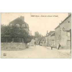 58 TANNAY. Entrée de la Ville par Fringale 1913