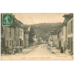 carte postale ancienne 58 VARZY. Rue Saint-Jean 1909