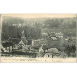 carte postale ancienne 02 CORCY. Vue du Village