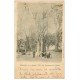 13 CAMOINS-LES-BAINS. La Terrasse de l'Hôtel avec Facteur 1902 Carte Pionnière