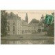 carte postale ancienne 60 BELLE-EGLISE. Château de Saint-Just 1908 petite animation