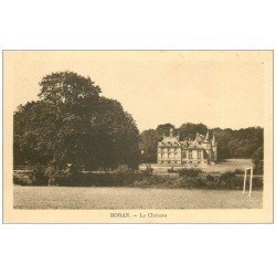 carte postale ancienne 60 BORAN. Le Château 1934