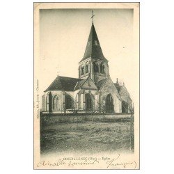 carte postale ancienne 60 BREUIL-LE-SEC. L'Eglise 1903