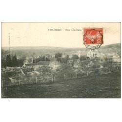 carte postale ancienne 60 BURY. Le Village 1910