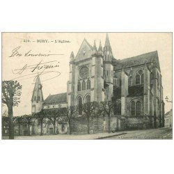 carte postale ancienne 60 BURY. L'Eglise 1906