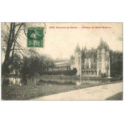 carte postale ancienne 60 CHATEAU DE MONT-L'EVEQUE 1908