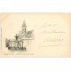 carte postale ancienne 60 CLERMONT. Eglise et Fontaine Massé vers 1904