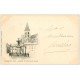 carte postale ancienne 60 CLERMONT. Eglise et Fontaine Massé vers 1904