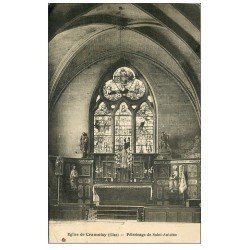 carte postale ancienne 60 CRAMOISY. Eglise Pélerinage de Saint-Antoine 1937