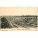 carte postale ancienne 13 MARIGNANE. Pont du Canal de Navigation du Rhône à Marseille Ouvriers des rails 1922