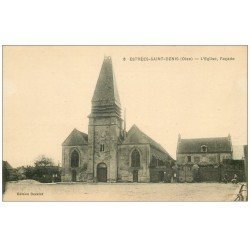 carte postale ancienne 60 ESTREES-SAINT-DENIS. L'Eglise