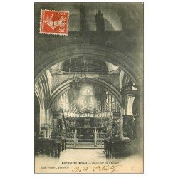 carte postale ancienne 60 FORMERIE. L'Eglise 1913