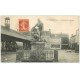carte postale ancienne 60 FORMERIE. Monument Dornat 1916. Chapellerie et Attelage