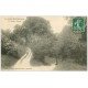 carte postale ancienne 60 LA VILLETERTRE. La Viosne Source 1909 animation avec Paysan