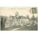 carte postale ancienne 60 LAIGNEVILLE. L'Eglise et Cimetière 1919
