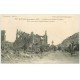 carte postale ancienne 60 LASSIGNY. L'Eglise détruite avec Militaires