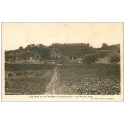 carte postale ancienne 60 LE MEUX. Colonie de Vacances de Caulmont