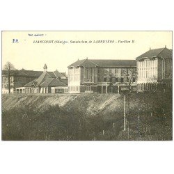 carte postale ancienne 60 LIANCOURT. Sanatorium de Labruyère 1933 Pavillon B