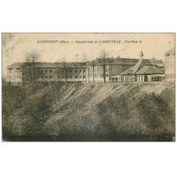 carte postale ancienne 60 LIANCOURT. Sanatorium de Labruyère 1937 Pavillon A