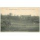 carte postale ancienne 60 LIANCOURT. Sanatorium vu de la Vallée. Laboureurs dans les Champs