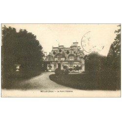 carte postale ancienne 60 MELLO. Le Petit Château 1925. Timbre absent