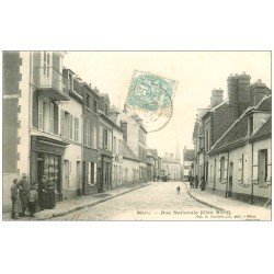 60 MERU. Commerce Carpentier rue Nationale vers 1907