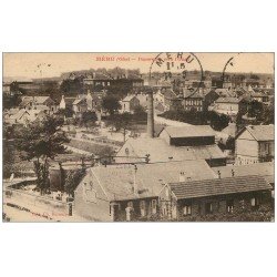 carte postale ancienne 60 MERU. Panorama vers l'Ouest 1932