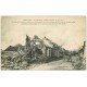 carte postale ancienne 60 MERY. Rue de Belloy en 1918 attelage