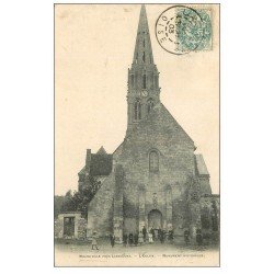 carte postale ancienne 60 MOGNEVILLE. L'Eglise 1903