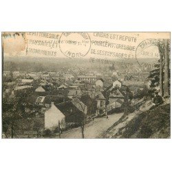 carte postale ancienne 60 MONTATAIRE. Le Village 1929. Timbre enlevé