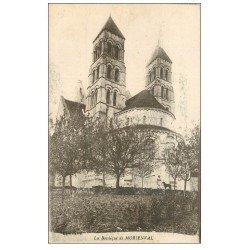 carte postale ancienne 60 MORIENVAL. Eglise. La Basilique