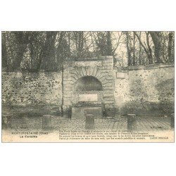 carte postale ancienne 60 MORTEFONTAINE. La Fontaine