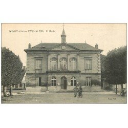 carte postale ancienne 60 MOUY. Hôtel de Ville