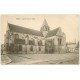 carte postale ancienne 60 MOUY. L'Eglise en rénovation
