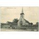 carte postale ancienne 60 NIVILLERS. L'Eglise et Cimetière animés 1910