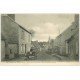 carte postale ancienne 60 NOTRE-DAME DU THIL. Attelage Ane rue de la Mie au Roy