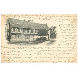 carte postale ancienne 60 NOYON. Maison du XV Siècle. 1902