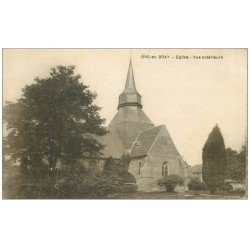 carte postale ancienne 60 ONS-EN-BRAY. Eglise vers 1919