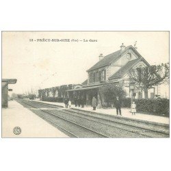 60 PRECY-SUR-OISE. La Gare 1909