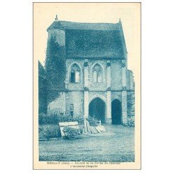 carte postale ancienne 60 REILLY. Ferme du Château ancienne Chapelle