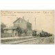 60 RESSONS-SUR-MATZ. La Gare 1913 Train avec Locomotive