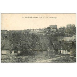 carte postale ancienne 60 RESSONS-SUR-MATZ. Vue Panoramique