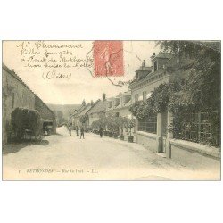 carte postale ancienne 60 RETHONDES. Rue du Pont 1906